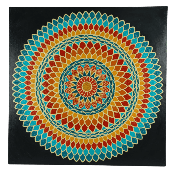 Handcrafted Ceramic Wall Art – Mandala Design