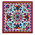 Handcrafted Egyptian Khayamiya Wall Tapestry – Multicolor Geometric Floral Pattern