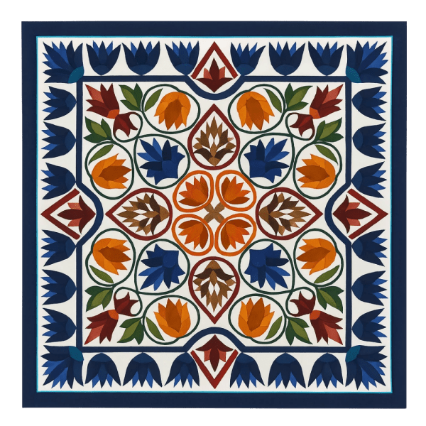 Handcrafted Egyptian Khayamiya Textile – Traditional Geometric Pattern