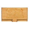 Bast Gallery Handcrafted Camel Leather Women’s Wallet with Pharaonic Engraving