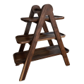 Hegaza Handcrafted 3-Tier Wooden Serving Stand