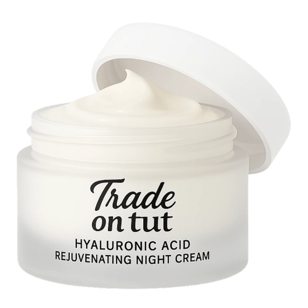 Night Cream with Hyaluronic Acid - (White Label)