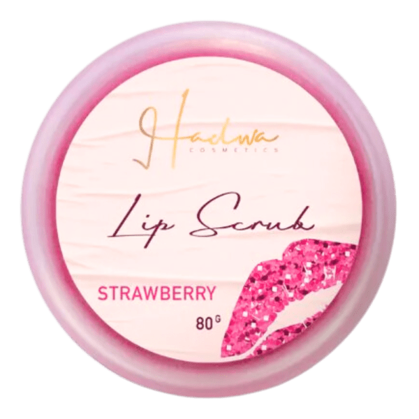 Hadwa Lip Scrub Strawberry - 80 gm