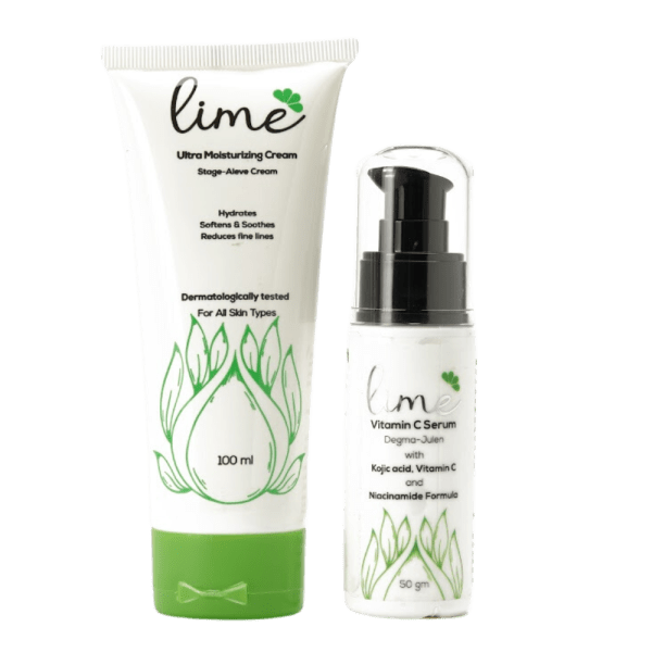 Lime Essential Moisturizing Extra Size Kit - 150 ml
