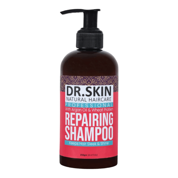 Dr.Skin Shampoo with Argan & Wheat protien Repairing - 250 gm