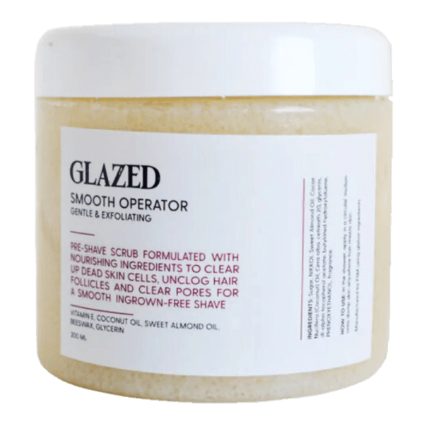 Glazed Pre-shave scrub Smooth Operator- 200 ml