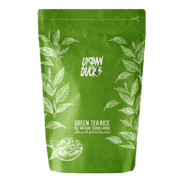 Urban Ducks Green tea Rice Scrub - 160 g