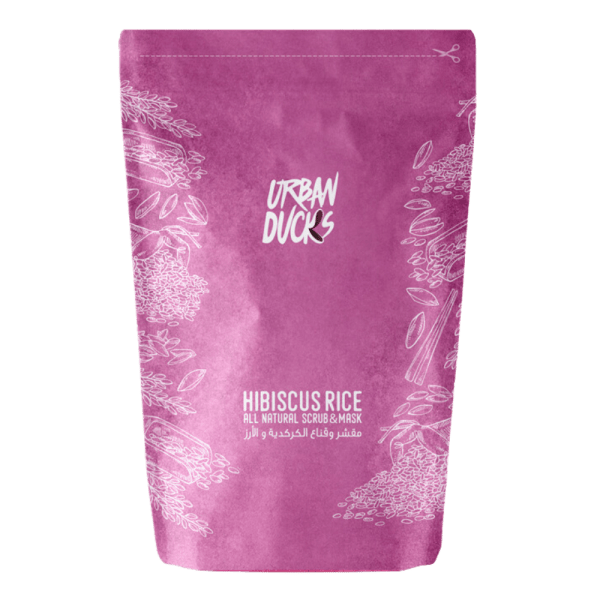 Urban Ducks Hibiscus & Rice Scrub - 160 g