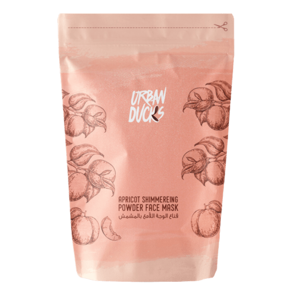Urban Ducks Apricot Shimmering Powder Face Mask - 90 g