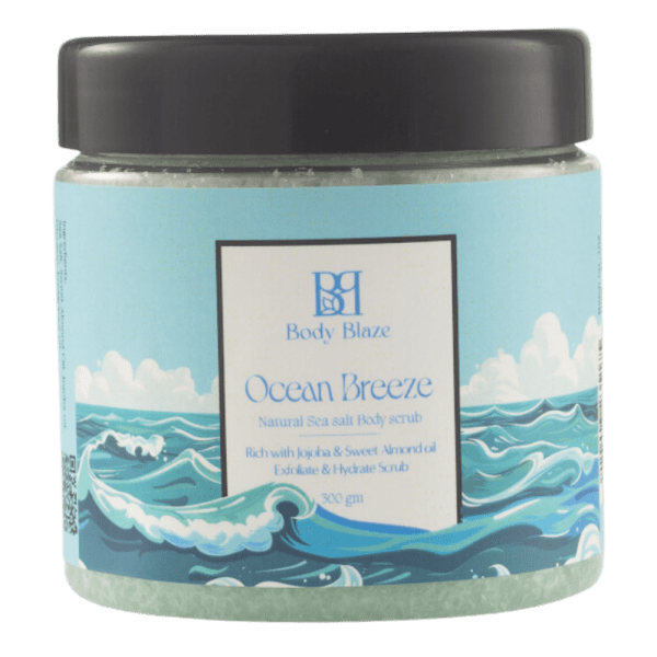 Body Blaze Ocean Breeze Salt Body Scrub - 300 gm