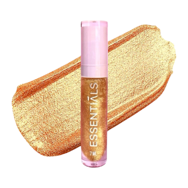 Essentials lip gloss temptation - fantasy gold - 7 ml
