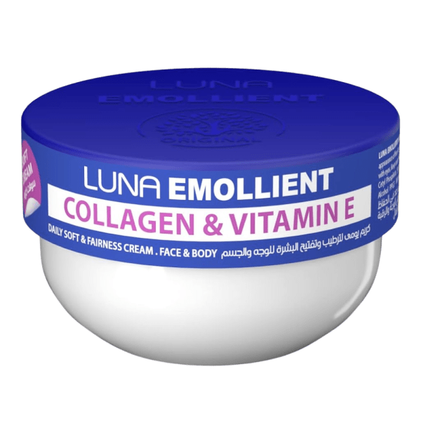 Luna Emollient Soft Cream Vit E & Collagen - 160 gm