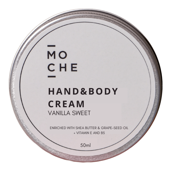 Moche Hand&body cream with vanilla sweet - 50 ml