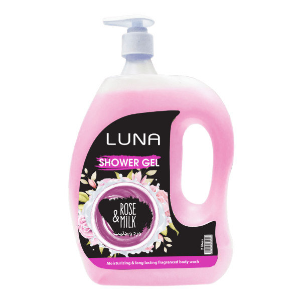 Luna Shower GeL Rose & MiLk - 2 L