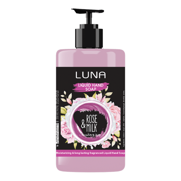 Luna Liquid Soap Rose & Milk - 500 ml