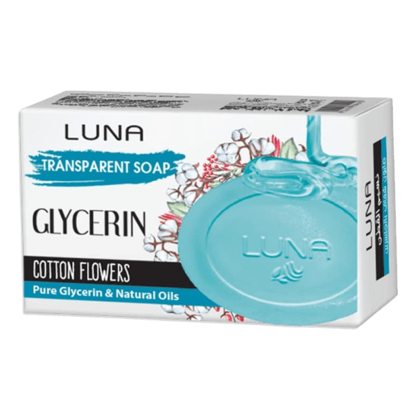 Luna Glycerin Soap Cotton Flowers - 100 gm