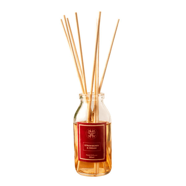 The Scent Shop Reed diffuser - Strawbery & Cream - 100 ml