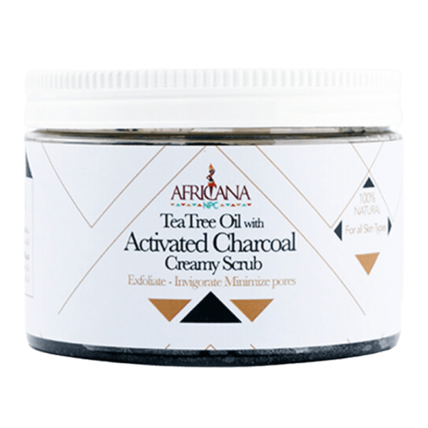 Africana Charcoal Creamy Scrub - 120 g