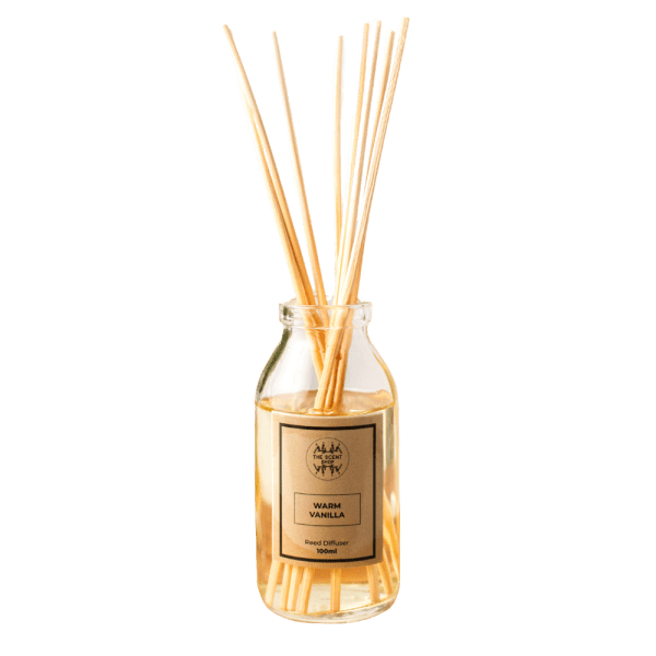 The Scent Shop Reed diffuser - warm vanilla scent - 100 ml