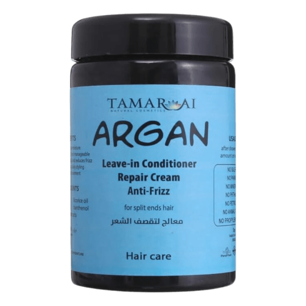 Tamarai Hair Care Argan Leave -In Conditioner Repair Cream Anti - Frizz - 300 ml