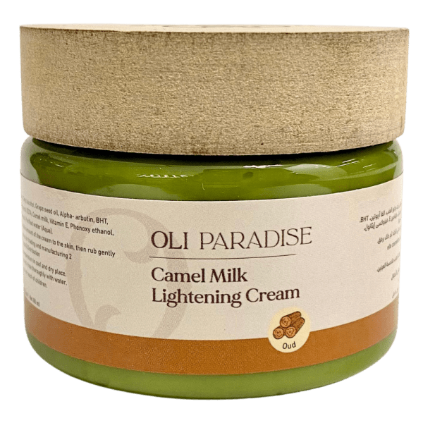 Oli Paradise Camel Milk Lightening Cream with Oud - 80 ml