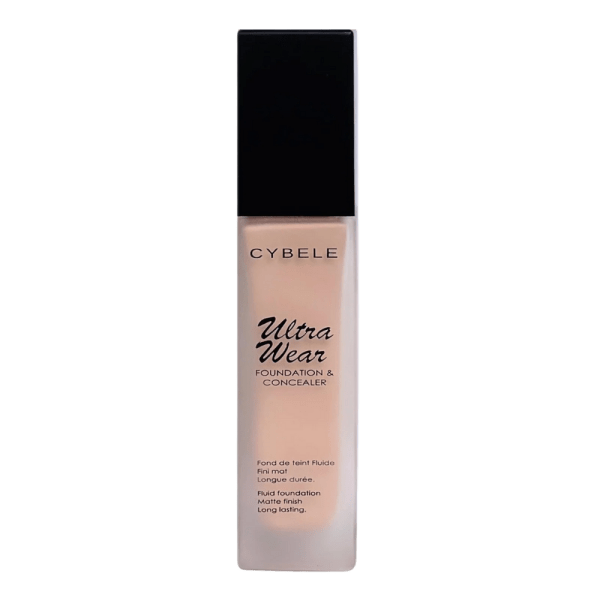 CYBELE Ultra Wear Foundation and Concealer 02 Nude - 30 ml