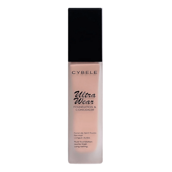 CYBELE Ultra Wear Foundation and Concealer 03 Shell - 30 ml