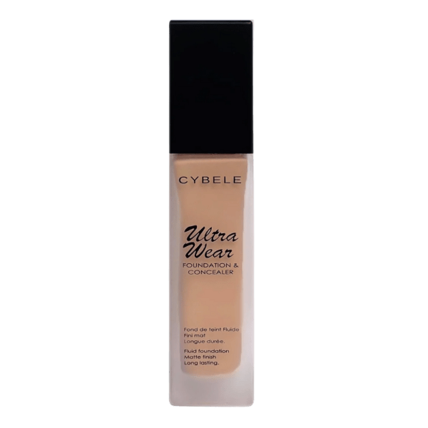 CYBELE Ultra Wear Foundation and Concealer 06 Caramel - 30 ml