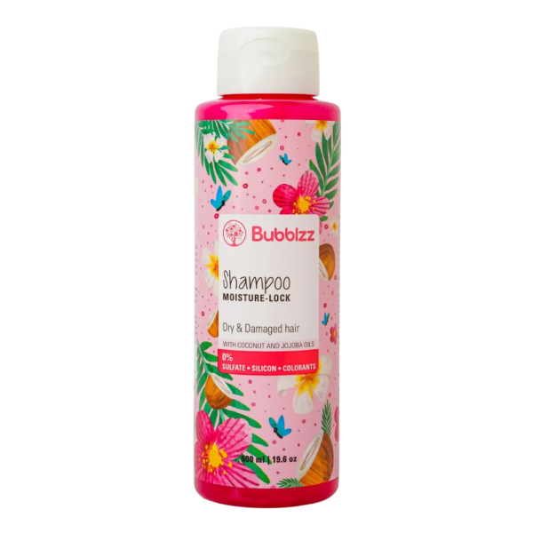 Bubblzz Moisture Lock Shampoo for Dry Hair - 500 ml