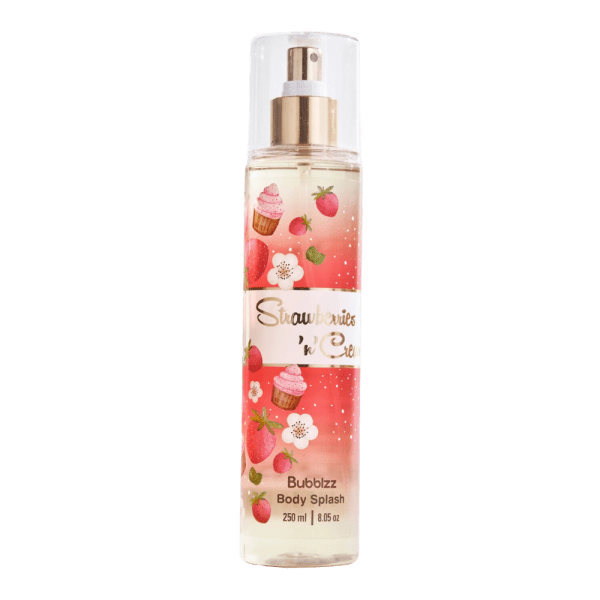 Bubblzz Strawberries N Cream Body Splash - 250ml