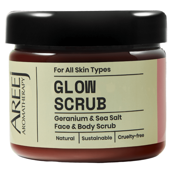 Areej Scrub Geranium Glow - 250 gm