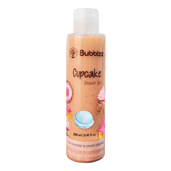Bubblzz Mini Cupcake Shower Gel - 250 ml