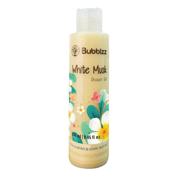 Bubblzz Mini White Musk Shower Gel - 250 ml