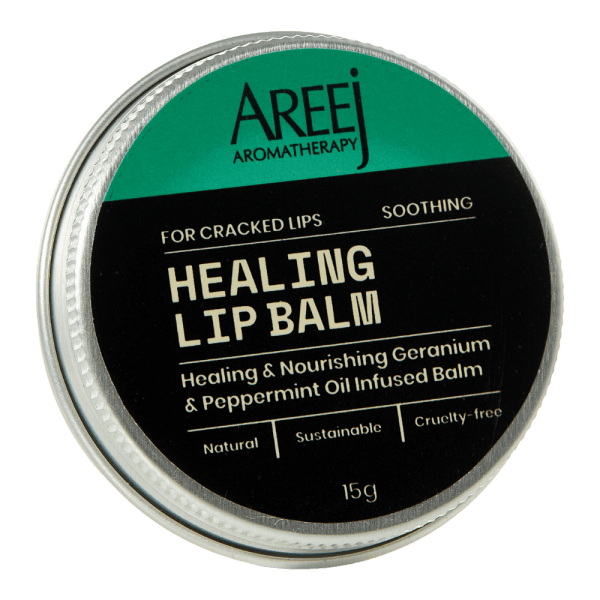 Areej Lip Balm Geranium and Peppermint - 15 gm