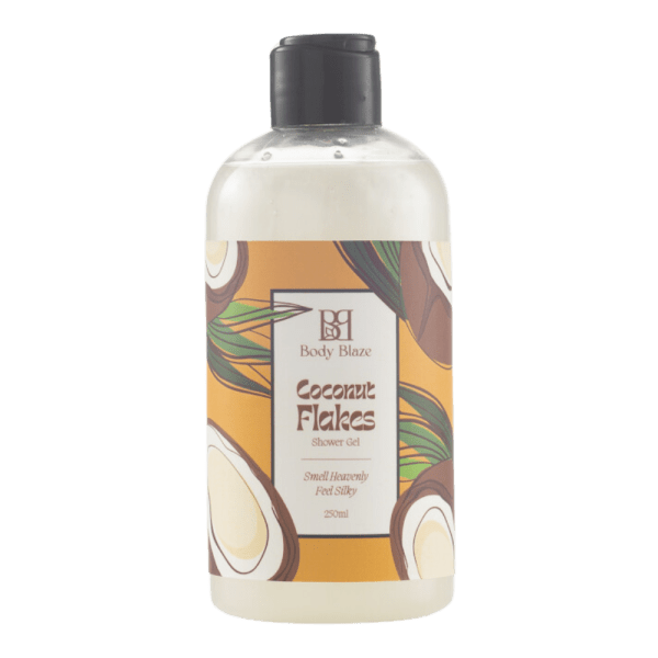 Body Blaze Coconut Flakes Cream Shower Gel - 250 ml