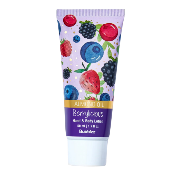 Bubblzz Berrylicious Ultra Rich Travel Size Hand & Body Lotion - 50 ml