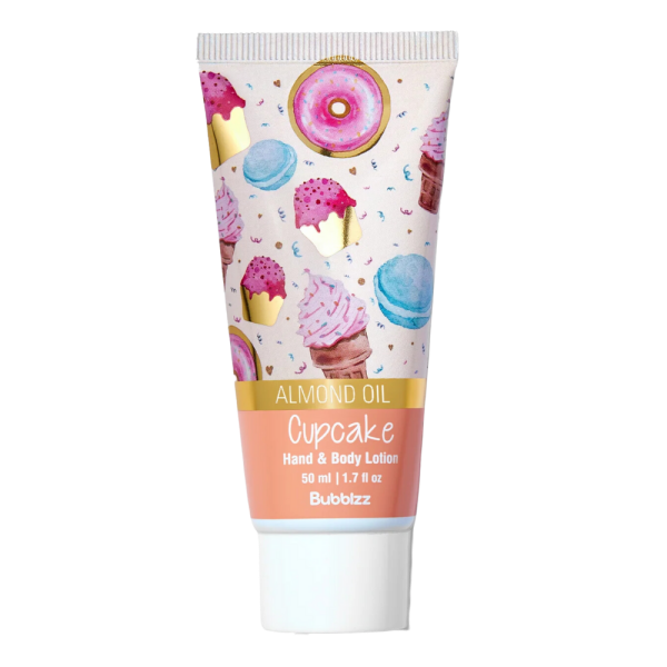 Bubblzz Cupcake Ultra Rich Travel Size Hand & Body Lotion - 50 ml