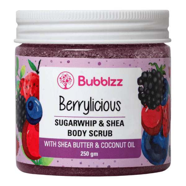 Bubblzz Berrylicious Body Scrub - 250 gm