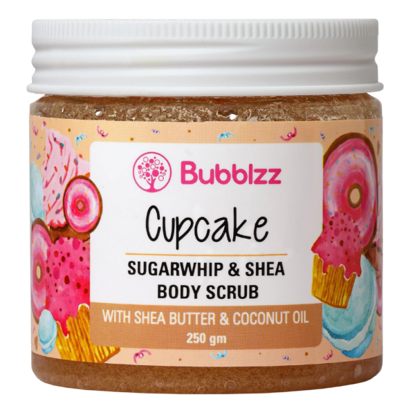 Bubblzz Cupcake Body Scrub - 250 gm