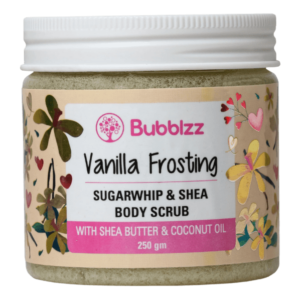 Bubblzz Vanilla Frosting Body Scrub - 250 gm