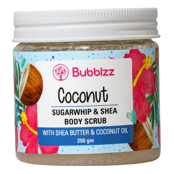 Bubblzz Coconut Body Scrub - 250 gm