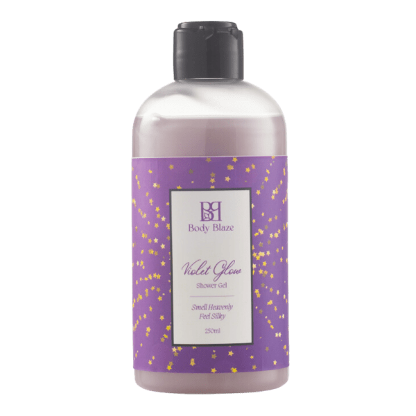 Body Blaze Violet Glow Shower Gel - 250 ml