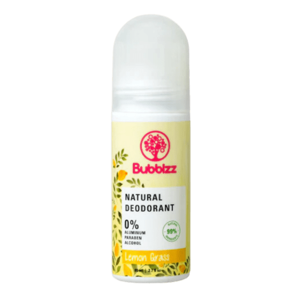 Bubblzz Lemon Grass Natural Deodorant - 80 ml