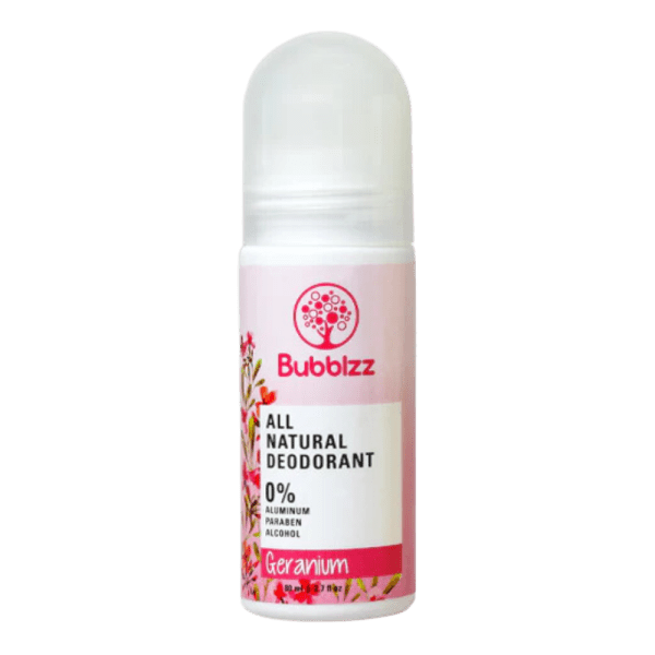 Bubblzz Geranium Natural Deodorant - 80 ml