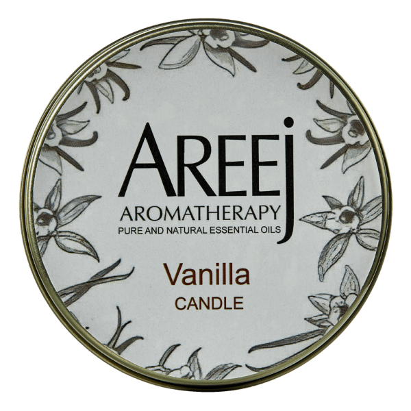 Areej Candle Vanilla - 100 gm