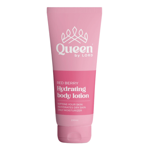 Queen By Lord Hydrating Body Lotion With Red Berry Scent - 200 ml