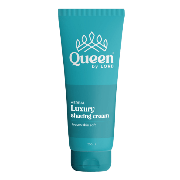 Queen By Lord Herbal Luxury Shaving Cream For Sensitive Skin - 200 ml