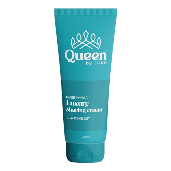 Queen By Lord Luxury Shaving Cream Rose Vanilla - 200 ml