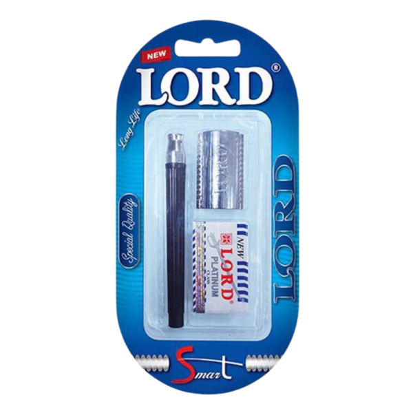 Lord Smart Shaving Razor Set Black/Silver