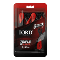 Lord Triple Blades Disposable Razors, 6+2 free "Red" - Premium Pack